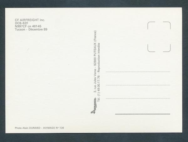 AIR FREIGHT, DC-862F