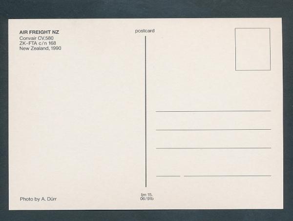 AIR FREIGHT NZ, Convair CV.580