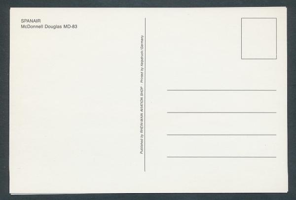 SPANAIR,  McDonnell Douglas MD-83