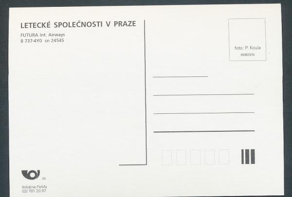 FUTURA INT. AIRWAYS, B 737-4Y0