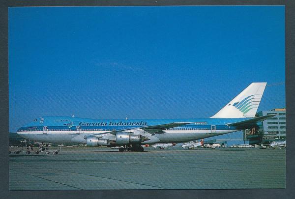 GARUDA INDONESIA, Boeing 747-206B