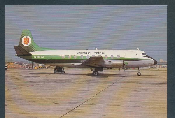 GUERNSEY AIRLINES, Vickers Viscount 700
