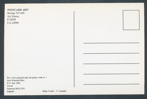 AIR FRANCE, Boeing 747-428