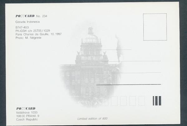 GARUDA INDONESIA, Boeing 747-4U3