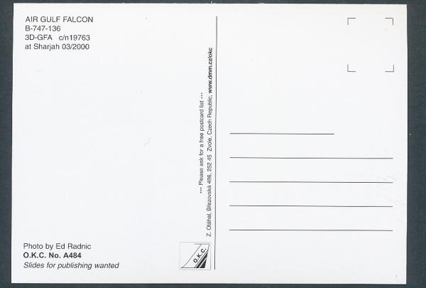 AIR GULF FALCON, B-747-136