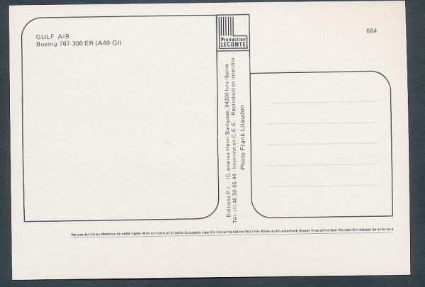 GULF AIR, Boeing 767-300