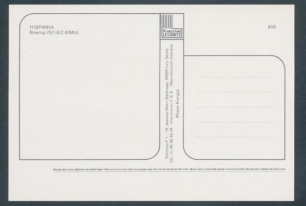 HISPANIA, Boeing 757