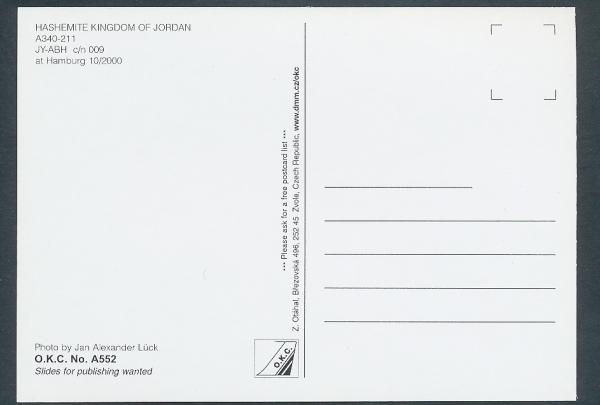 HASHEMITE KINGDOM OF JORDAN, A340-211
