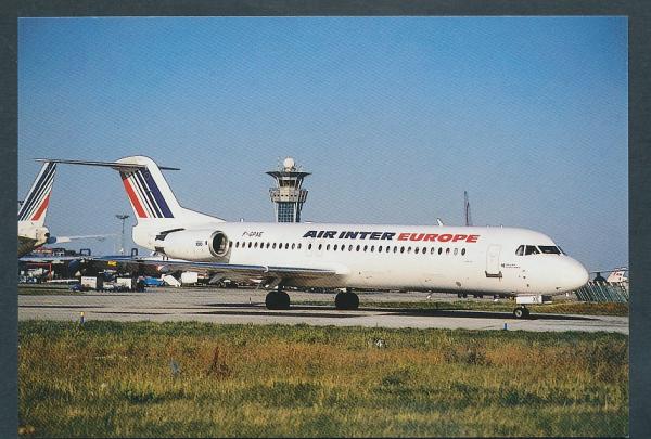 AIR INTER EUROPE, Fokker F.100