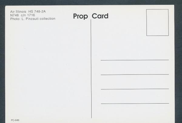 AIR Illinois, HS 748-2A