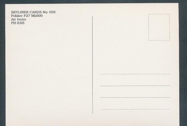 AIR IVOIRE, Fokker F27