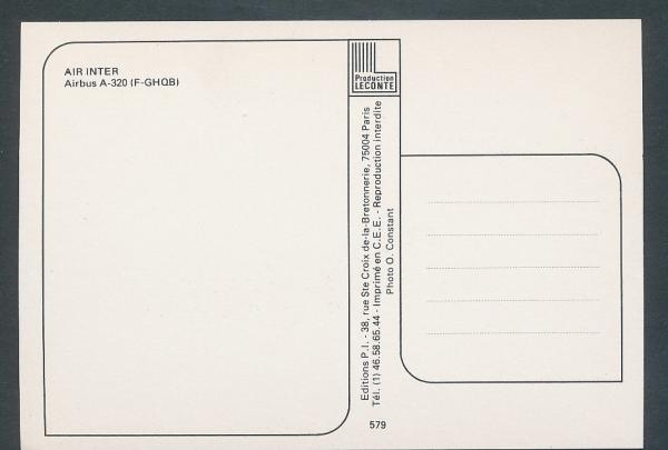 AIR INTER,  Airbus A-320