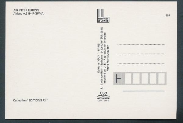 AIR INTER EUROPE, Airbus A.319