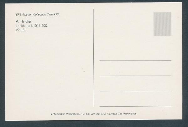 AIR INDIA, Lockheed L1011-500