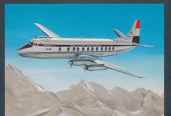 KLM ROYAL DUTCH AIRLINES, Vickers Viscount 803