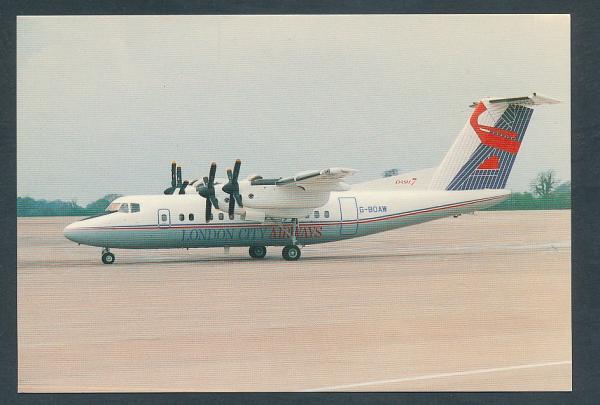 LONDON CITY AIRWAYS, DHC-7-110 Dash 7