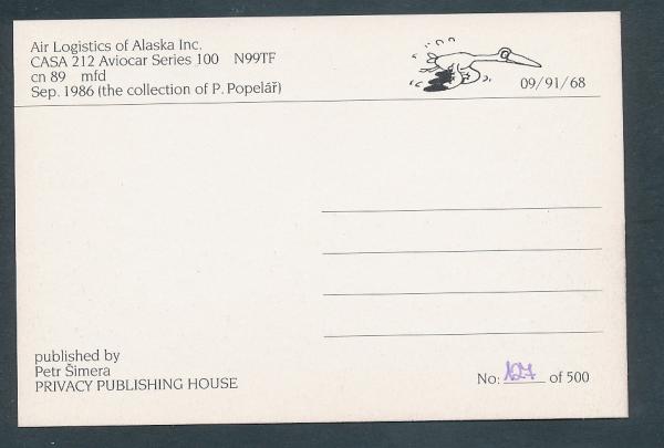 AIR LOGISTICS of ALASKA, Casa 212 Aviocar