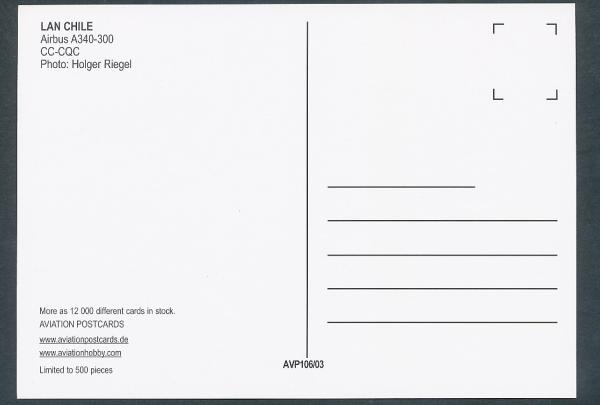 LAN CHILE, Airbus A340-300