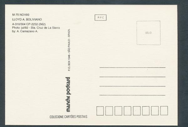 LAB  LLOYD AÈREO BOLIVIANO, A-310/304