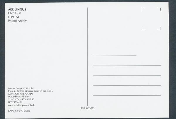 AER LINGUS, L1011-50