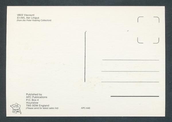 AER LINGUS, V803 Viscount