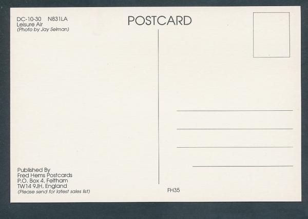 LEISURE AIR, DC-10-30