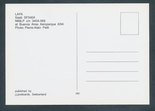 LAPA, Saab SF340A