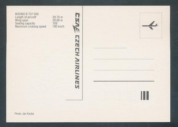 TSA, Length of aircraft, Boeing B 737-500