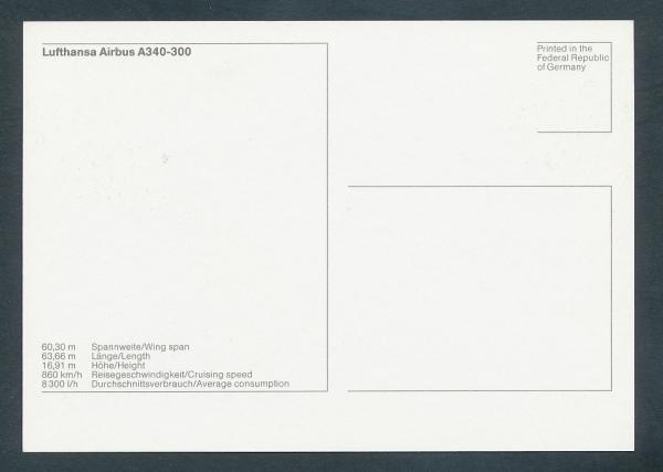 LUFTHANSA, Airbus A340-300