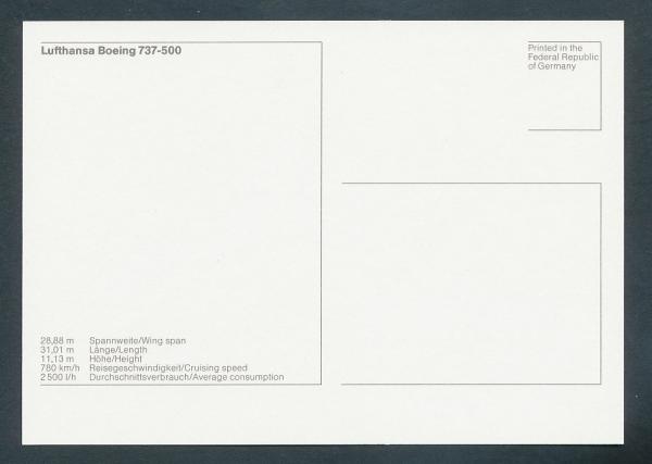 LUFTHANSA, Boeing 737-500
