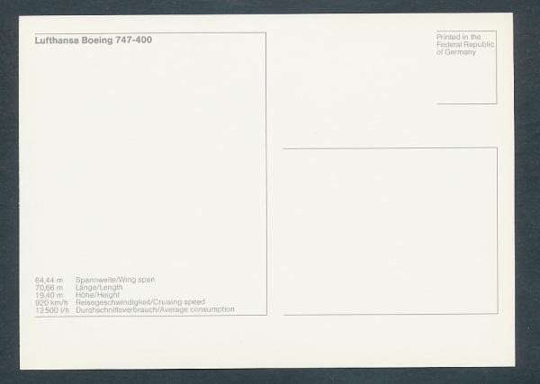 LUFTHANSA, Boeing 747-400