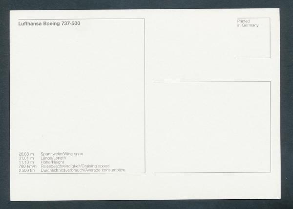 LUFTHANSA, Boeing 737-500