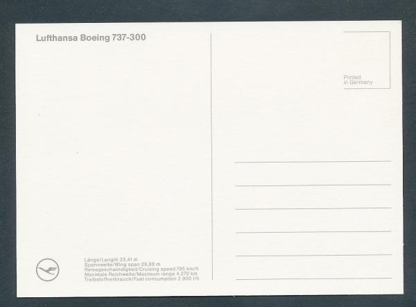 LUFTHANSA, Boeing 737-300