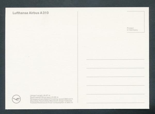 LUFTHANSA, Airbus A310