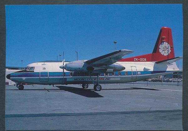 MOUNT COOK AIRLINE, Fokker F27 Mk200