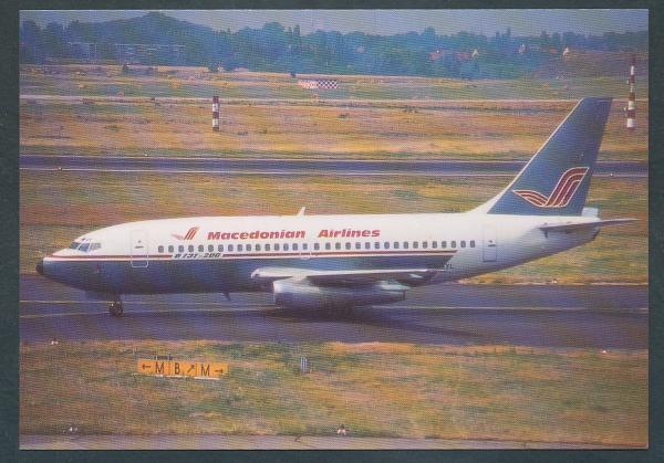 MACEDONIAN AIRLINES, Boeing 737-266 Advanced