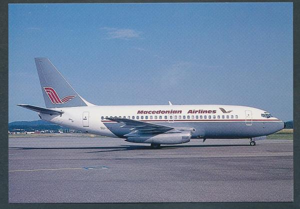 MACEDONIAN AIRLINES, Boeing 737-266