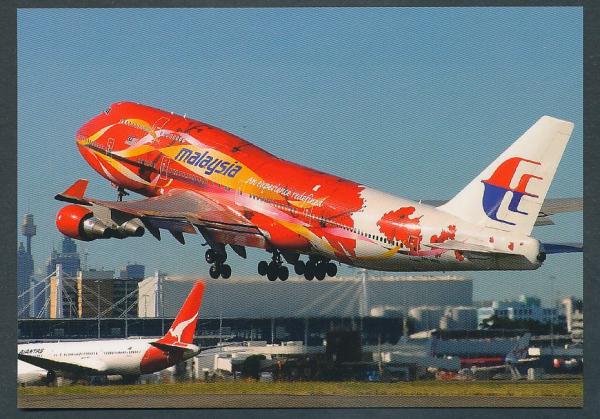 MALAYSIA AIRLINES, Boeing B747-4H6