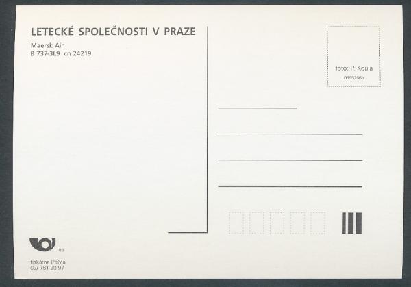 MAERSK AIR, B 737-3L9