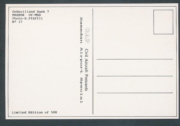 MAERSK, DeHavilland Dash 7