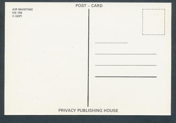 AIR MARITIME, HS 748