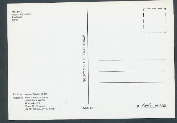 MERPATI, Airbus A-310-300