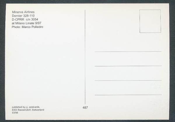 MINERVA AIRLINES, Dornier 328-110