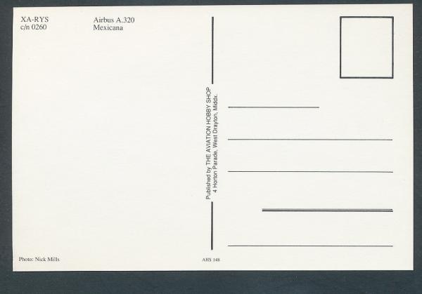 MEXICANA, Airbus A320