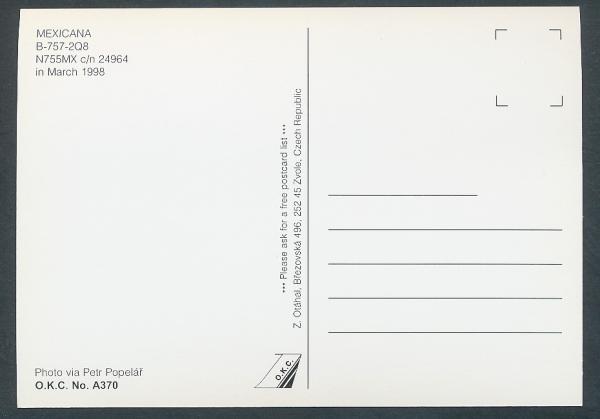 MEXICANA, B757-2Q8