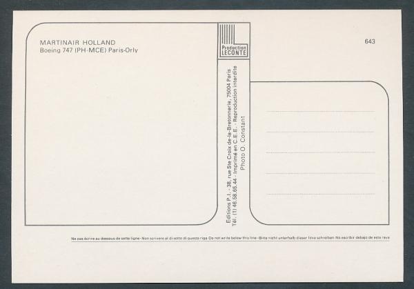 MARINAIR Holland, Boeing 747