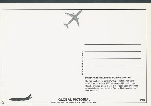 MONARCH AIRLINES, Boeing 757-200