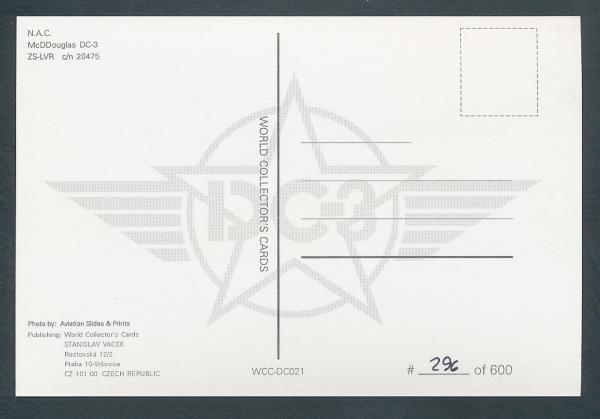 N.A.C. McDDouglas DC-3