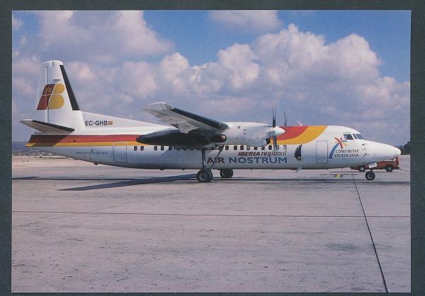 AIR NOSTRUM, Iberia Regional, Fokker 50