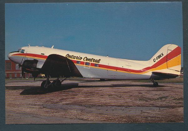 ONTARIO CENTRAL AIRWAYS, Douglas DC3